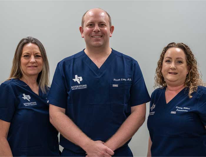 Russell Libby, M.D. and the Riverstone Urology Team
